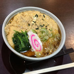 そば処 志奈乃 - 海苔はいらないと思ったけど？刻み海苔を外しました。