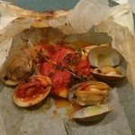 クッチーナ イタリアーナ ガッルーラ - スズキ・鬼浅利・浅利・飯蛸・カルチョーフィのカルトッチョ