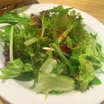 カフェ アクイーユ - 【‘16.4月】セットのサラダ