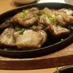 魚河岸素材厨房 魚HIDE - UOHIDEスタンダードコース「大山鶏バリ燻し焼き」