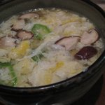 炭火串焼き「昌」 - とりスープ　\300(2010年9月)