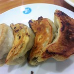 天津包子館DELI - 太麺皿うどん+餃子４個：セットで990円