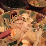 沖縄家庭料理　残波の風 - 豆腐チャンプルー