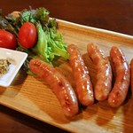 BAR&DINING AJITO - 道内さんポークソーセージ５種盛り合わせ