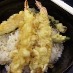 Jussenudon - セットの天丼