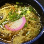 拾銭うどん - セットのそば