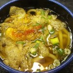 Jussenudon - とんかつ定食のうどん