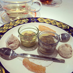 レストラン コバヤシ - おなじみの牛蒡カスタード♡ピール美味しかった♪