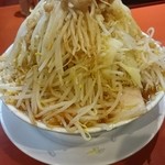 二家風亭麺楽 - ラーメン750円(麺300g野菜増し)