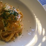 Luce - 料理写真:生ウニとズッキーニのクリームソーススパゲッティ(＋1,000円)