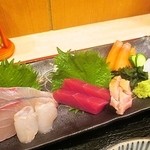 つきじ芳野吉弥 - 気晴らしの刺身盛り合わせ