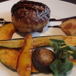 欧風料理屋ビストラ - 付け合わせの野菜に目が行きます