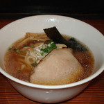 燦虎 - 燦虎 中華そば醤油（太麺、炭焼）680円