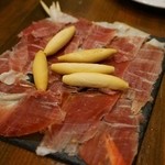 バル クラーベ - Prosciutto ham スペイン産ハモンセラーノ　830円