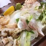 Robatayaki Ushio - 刺身盛合せ^_^