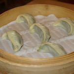 鼎泰豊 - 野菜とエビの蒸し餃子