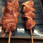 北新地たゆたゆ - 焼とん串 おすすめ五串
      ガツ
      ノドブエ