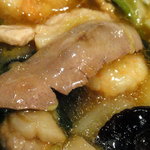 上海餐室 - （2010.9）五目そばにはモツが入っているのが珍しい