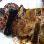 まくら とよかつ - ハツとタン（手前）