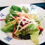 墨花居 - ランチセットのサラダ
