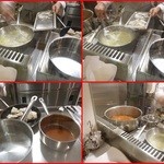 エスパイ クック コウベ - 丁寧に１種づつ火入れだし取り・・