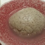 あうん - あうんの、あれ！これも蕎麦がき？色が違うね。