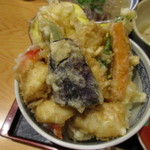 Hamo Tennen Fugu Ginza Fukuwa - 特選定食　ふぐ天丼