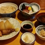 尾張家 - ランチセット定食