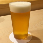 鮨 あらい - （2016年4月）ビール