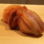 鮨 あらい - （2016年4月）香川観音寺の超肉厚赤貝！