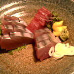 樂旬堂 坐唯杏 - かつお刺身（2005年11月）