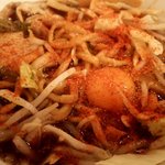 野菜が美味しい鶏豚ラーメン まる重 - ブラックに野菜とハバネロ追加