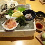 旬和風食彩 さとう - 貝３種盛り