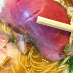 らーめん香澄 - 上とり塩（大盛）