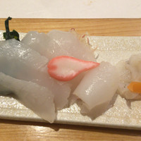 日本料理 こうしゅう庵 - 白いかのお造り