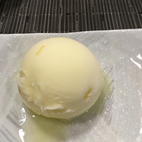 東鮨 新店 - 柚子シャーベット
