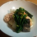 川蝉 - 筍と菜の花の煮込み