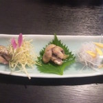 あつた蓬莱軒 本店 - 肝の辛子和え