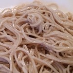 休日や - もりそばの白