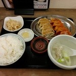 餃子の餃天 - 餃子定食