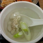 餃子の餃天 - スープ