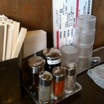 麺屋NOROMA - 卓上薬味