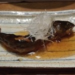 鹿教湯 三水館 - 岩魚の素揚げ ポン酢あんかけ