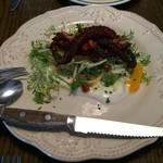 Livestock Tavern - grilled octopus
