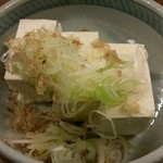 Ganso Yakitori Kushi Hacchin - 冷奴(314円）