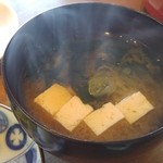 鹿教湯 三水館 - 味噌汁