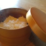 鹿教湯 三水館 - お櫃のご飯