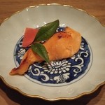 鹿教湯 三水館 - 信州サーモンの粕漬け焼き
      