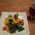 鹿教湯 三水館 - 南瓜のサラダ