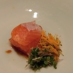 鹿教湯 三水館 - 信州サーモンの燻製